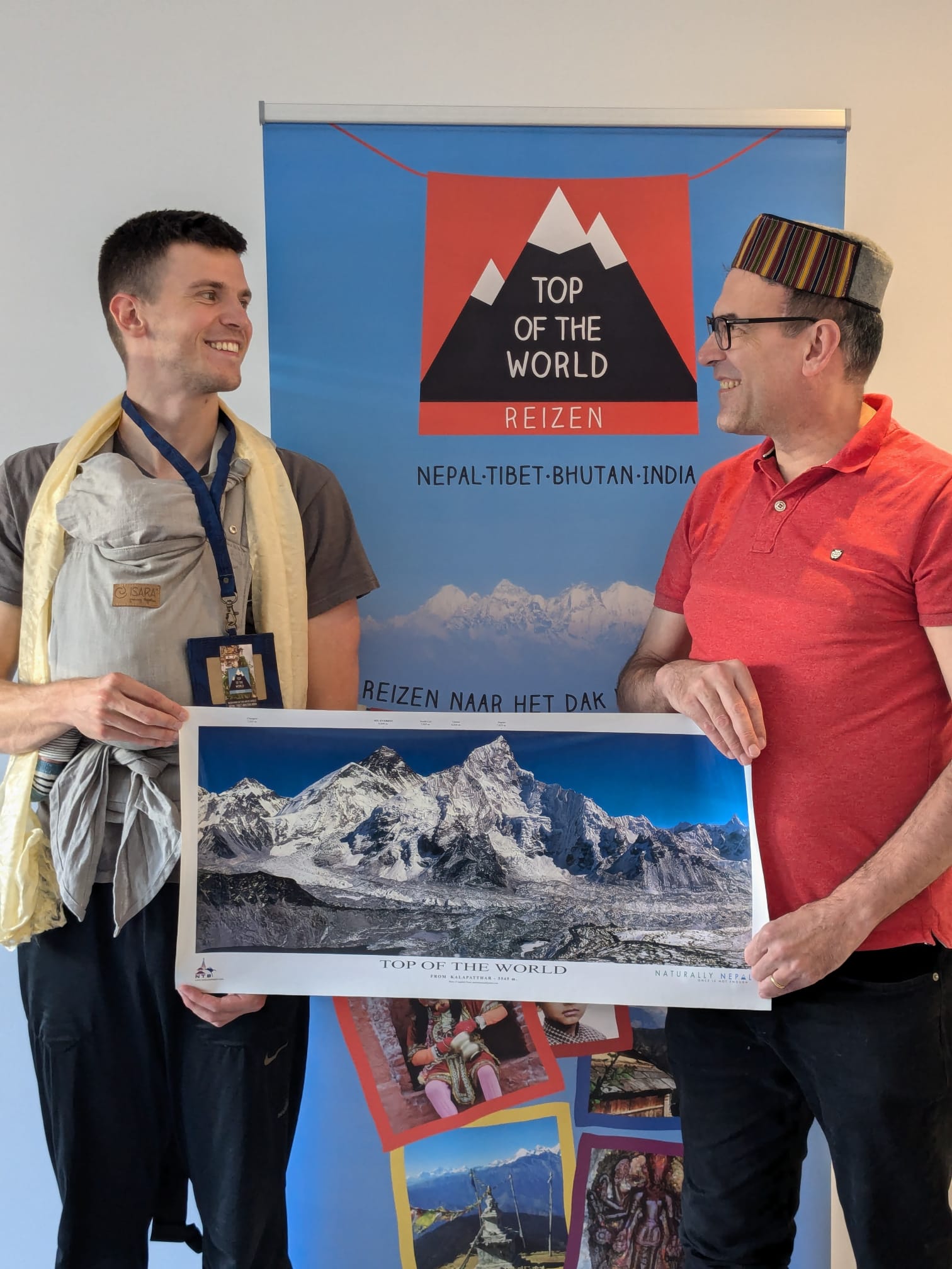 Mees en zijn vader - Top of the World familiebedrijf